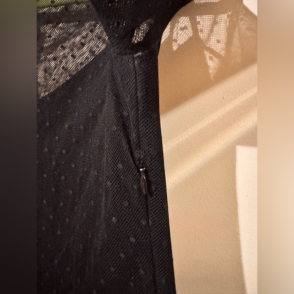 Rag & Bone Charlotte Black Swiss Dot Dress size 6 - Picture 5 of 7